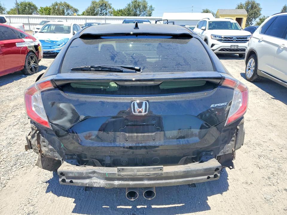 2017 Honda Civic VIN SHHFK7H42HU418849 COPART salvage auction — REAR END, Ca - Salvage Certificate, sold $3,850 on 2026-07-16 (photo 6)