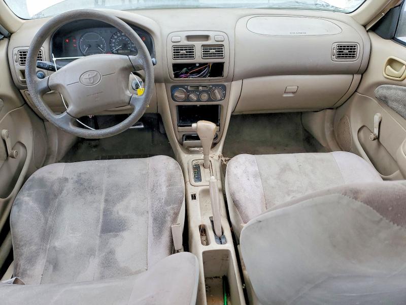 1998 Toyota Corolla VIN 1NXBR12E6WZ074100 COPART salvage auction — REAR END, CA - SALVAGE CERTIFICATE, sold $125 on 2026-07-10 (photo 8)