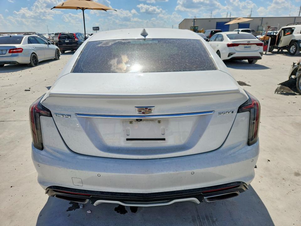 2021 Cadillac Ct5 VIN 1G6DP5RK4M0112873 COPART salvage auction — HAIL, Tx - Certificate Of Title, sold $10,600 on 2026-09-01 (photo 6)