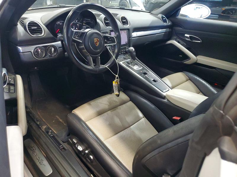 2019 Porsche Boxster VIN WP0CA2A82KS211217 COPART salvage auction — MECHANICAL, GA - CERTIFICATE OF TITLE (P), sold $34,750 on 2026-07-27 (photo 8)