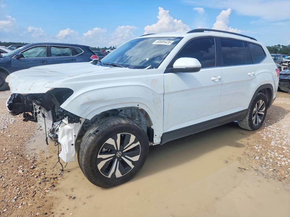 2025 Volkswagen Atlas VIN 1V2DR2CA3SC553376 COPART salvage auction — FRONT END, Tx - Certificate Of Title, sold $13,500 on 2026-07-28 (photo 1)