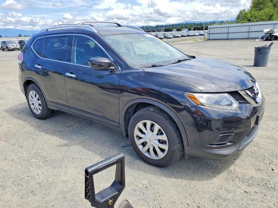 2016 Nissan Rogue VIN KNMAT2MV4GP594347 COPART salvage auction — MINOR DENT/SCRATCHES, WA - VEHICLE CERT OF OWNERSHIP-TITL, sold $2,600 on 2026-07-13 (photo 4)