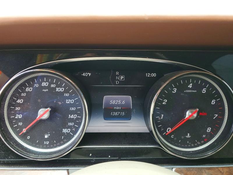 2017 Mercedes-benz E-class VIN WDDZF4JB5HA122684 COPART salvage auction — FRONT END, Ca - Dis/Dlr/Exp Only Clean Title, sold $5,500 on 2026-07-31 (photo 9)