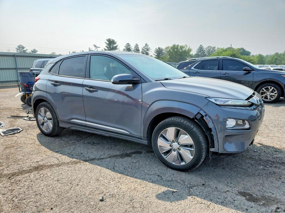 2021 Hyundai Kona VIN KM8K33AG1MU123667 COPART salvage auction — FRONT END, Salvage Title, sold $425 on 2026-07-24 (photo 4)