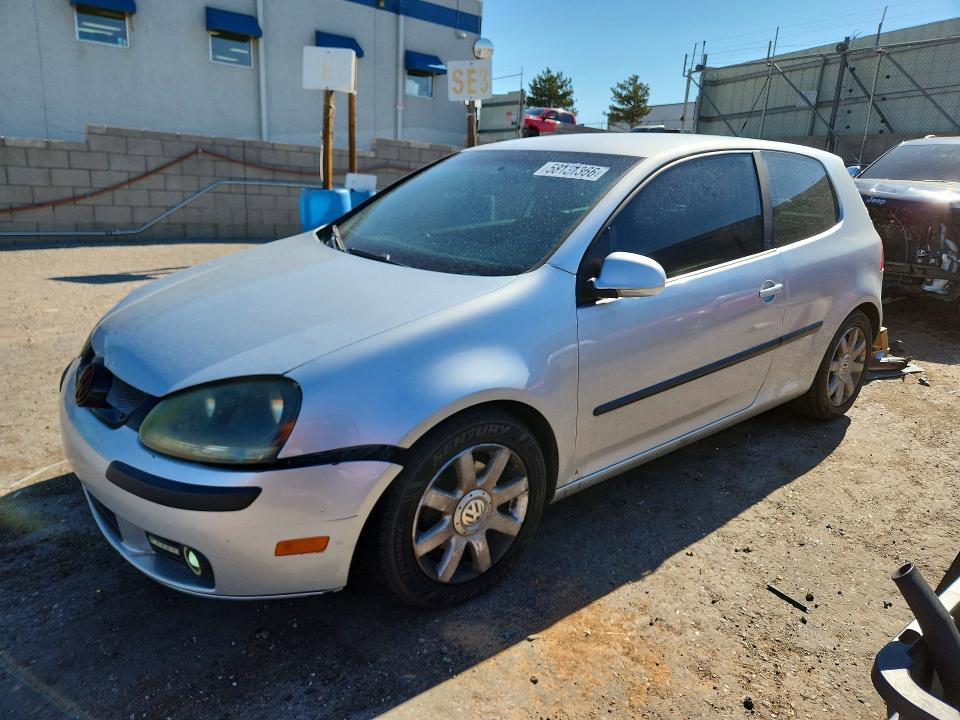 2007 Volkswagen Rabbit VIN WVWAR71K77W200626 COPART salvage auction — MINOR DENT/SCRATCHES, NM - CERT OF TITLE-SALVAGE (P), sold $725 on 2026-07-09 (photo 1)