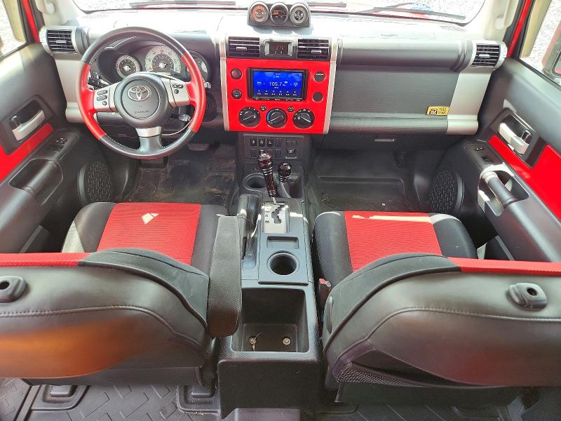 2012 Toyota Fj cruiser VIN JTEBU4BF3CK135077 COPART salvage auction — REAR END, Wi - Certificate Of Title, sold $7,200 on 2026-07-20 (photo 8)