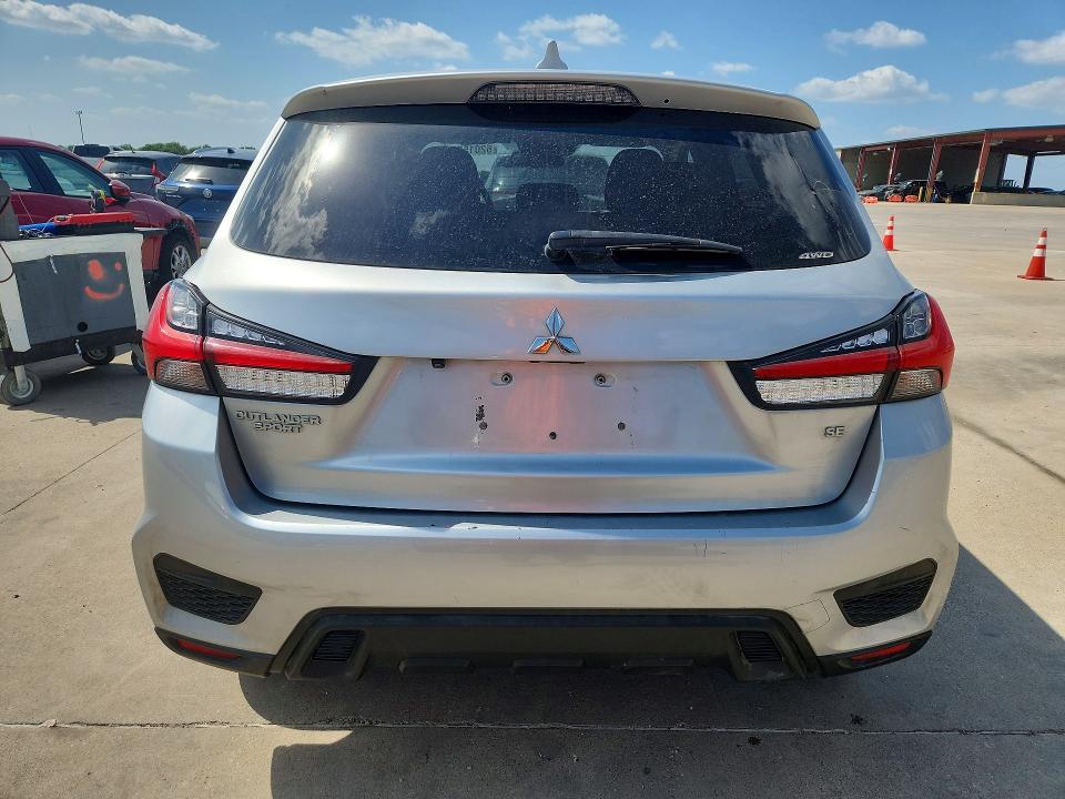 2020 Mitsubishi Outlander VIN JA4AR3AU4LU029165 COPART salvage auction — NORMAL WEAR, Tx - Certificate Of Title, sold $3,800 on 2026-08-01 (photo 6)