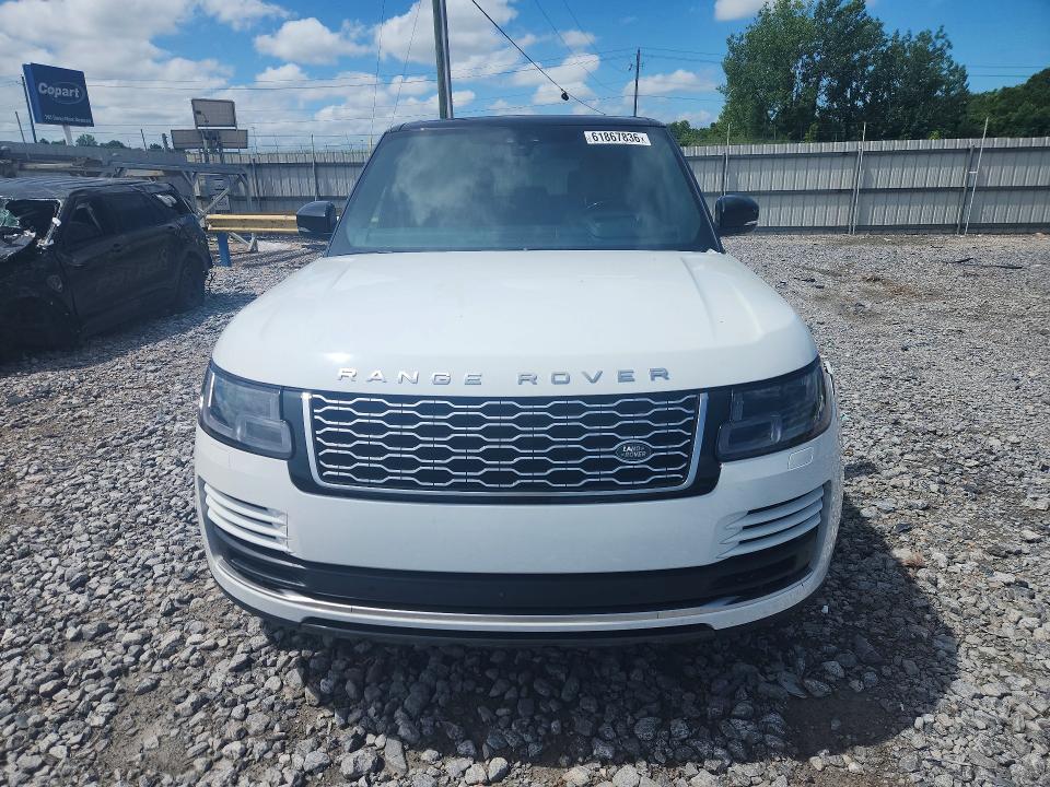 2020 Land rover RANGE ROVER VIN SALGV2SE8LA569187 COPART salvage auction — FRONT END, Al - Cert Of Title-Salvage Title, sold $21,100 on 2026-09-15 (photo 5)