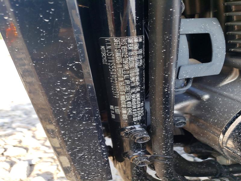 2012 Suzuki Vl 800 volusia VIN JS1VS55A9C2102379 COPART salvage auction — HAIL, Ky - Bill Of Sale/Part Only/No Titl, sold $350 on 2026-07-30 (photo 9)