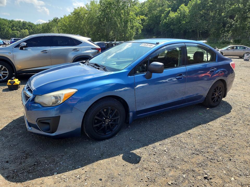 2014 Subaru Impreza VIN JF1GJAA61EH013004 COPART salvage auction — MINOR DENT/SCRATCHES, Ny - Certificate Of Title, sold $475 on 2026-07-28 (photo 1)