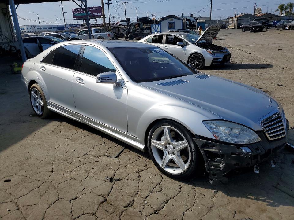 2011 Mercedes-benz S-klasse VIN WDDNG7BB8BA386842 COPART salvage auction — FRONT END, Ca - Salvage Certificate, sold $1,650 on 2026-08-13 (photo 4)