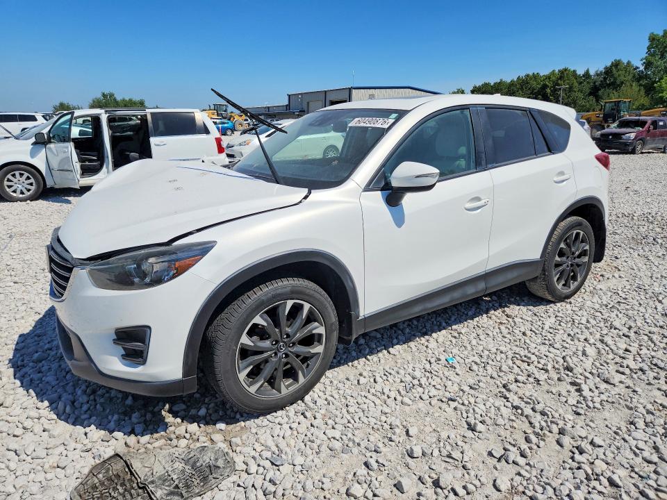 2016 Mazda Cx-5 VIN JM3KE4DY8G0736025 COPART salvage auction — FRONT END, Mi - Certificate Of Title, sold $1,500 on 2026-07-23 (photo 1)