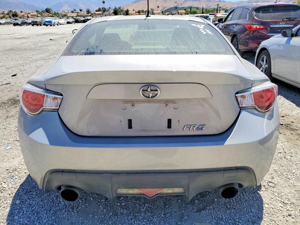 2013 Scion Fr-s VIN JF1ZNAA12D1729323 COPART salvage auction — FRONT END, Ca - Dis/Dlr/Exp Only Clean Title, sold $950 on 2026-07-16 (photo 6)