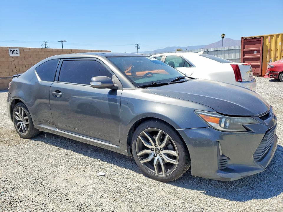 2014 Scion Tc VIN JTKJF5C70E3084151 COPART salvage auction — FRONT END, Ca - Cert Of Title-Salvaged, sold $1,400 on 2026-07-15 (photo 4)