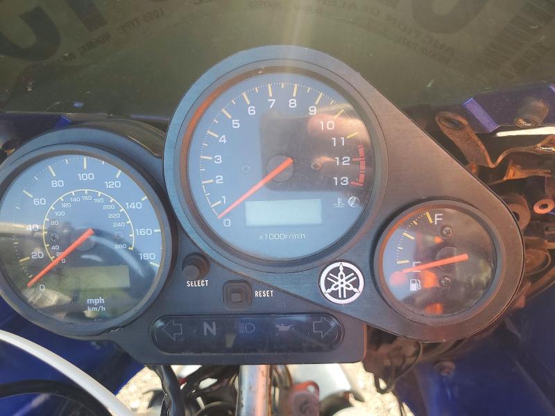 2001 Yamaha Fzi VIN JYARN07E11A001000 COPART salvage auction — MECHANICAL, Ny - Certificate Of Title, sold $125 on 2026-08-03 (photo 7)