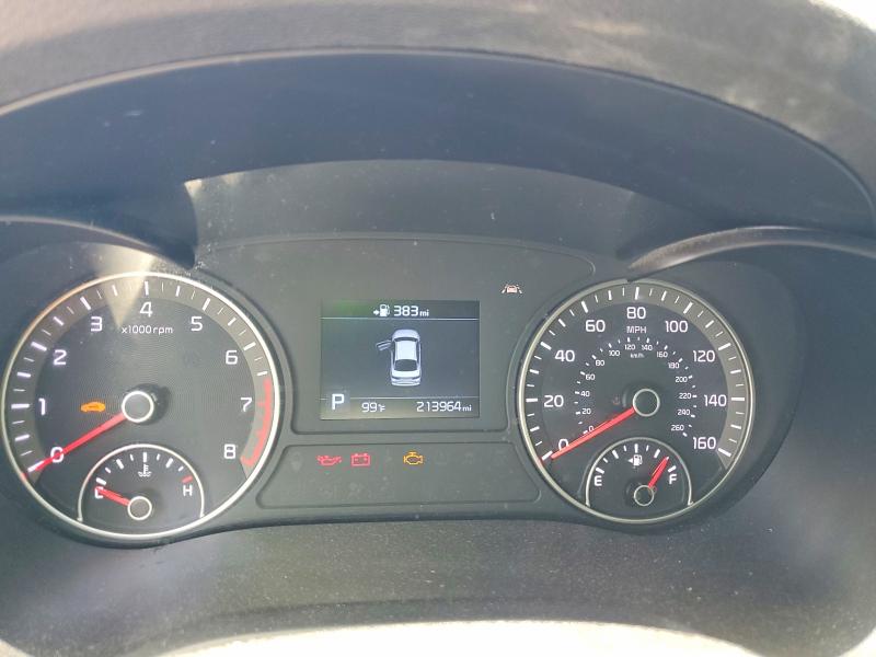 2019 Kia Optima VIN 5XXGT4L39KG319790 COPART salvage auction — MECHANICAL, Fl - Certificate Of Title (P), sold $625 on 2026-07-31 (photo 9)