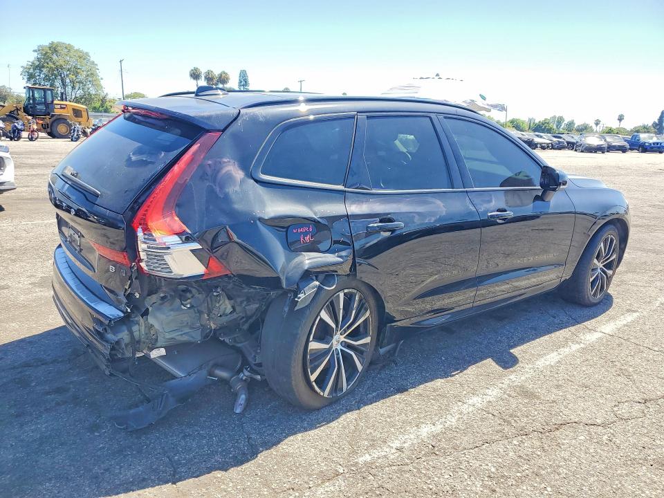 2024 Volvo Xc60 VIN YV4L12RL8R1819426 COPART salvage auction — REAR END, Ca - Dis/Dlr/Exp Only Clean Title (P), sold $7,200 on 2026-08-07 (photo 3)