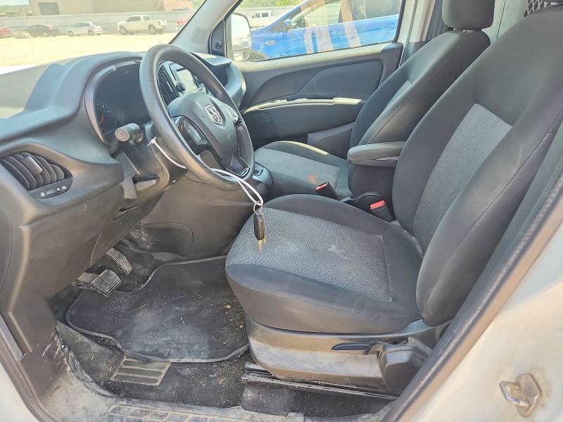 2022 Ram Promaster city VIN ZFBHRFAB5N6Y38043 COPART salvage auction — FRONT END, Mo - Salvage Certificate Of Title, sold $2,850 on 2026-08-18 (photo 7)