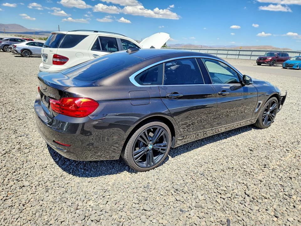 2017 BMW 4er VIN WBA4F9C36HG812736 COPART salvage auction — FRONT END, Nv - Salvage Title, sold $5,800 on 2026-07-16 (photo 3)