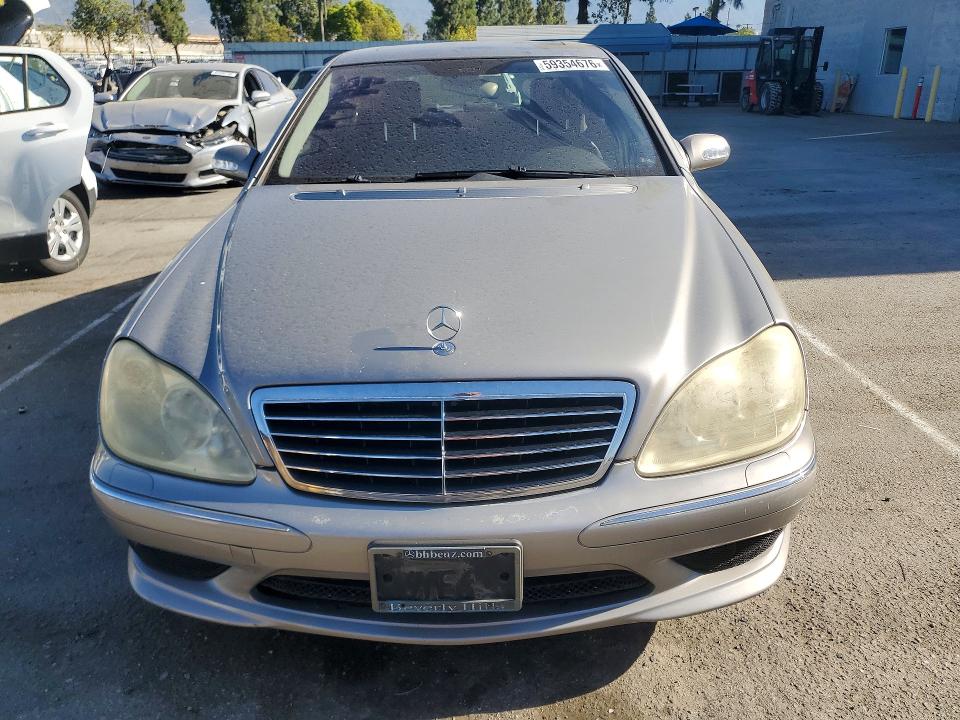 2006 Mercedes-benz S class VIN WDBNG75J66A473222 COPART salvage auction — REAR END, CA - SALVAGE CERTIFICATE, sold $150 on 2026-07-21 (photo 5)