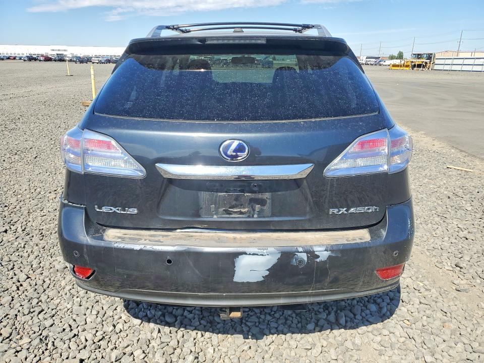 2010 Lexus Rx 450h VIN JTJBC1BA7A2404301 COPART salvage auction — REAR END, WA - BILL OF SALE, sold $2,450 on 2026-07-15 (photo 6)