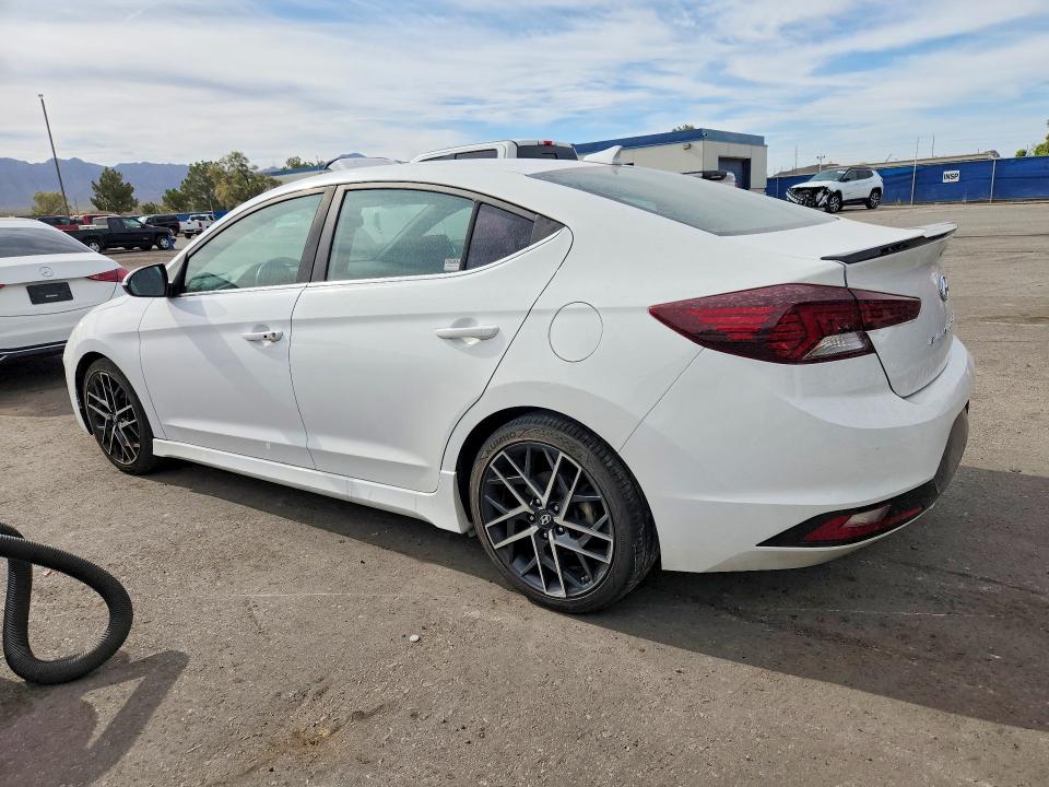 2019 Hyundai Elantra VIN KMHD04LB6KU829006 COPART salvage auction — MECHANICAL, Oh - Certificate Of Title, sold $3,450 on 2026-07-24 (photo 2)