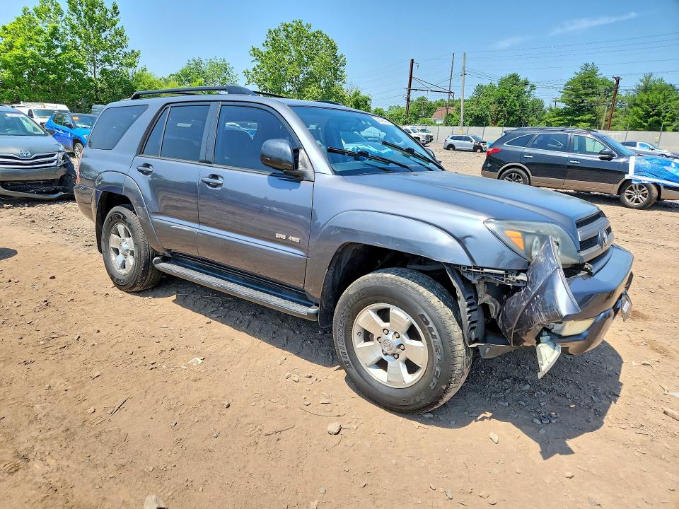 2003 Toyota 4runner VIN JTEBU14R138008508 COPART salvage auction — REAR END, PA - CERTIFICATE OF SALVAGE, sold $2,150 on 2026-07-15 (photo 4)