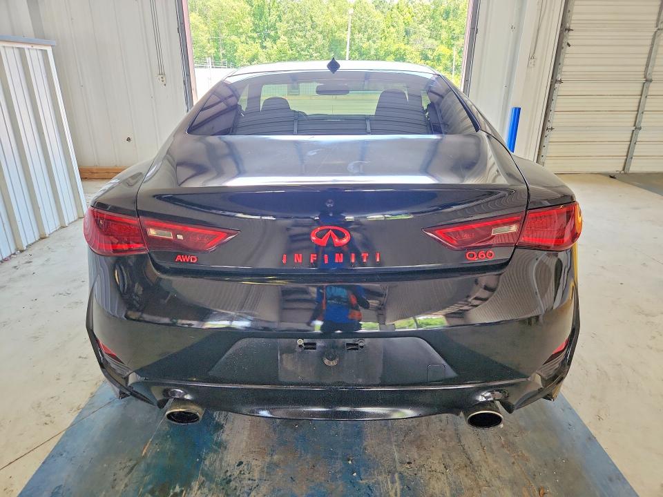2018 Infiniti Q60 VIN JN1EV7EK1JM340099 COPART salvage auction — FRONT END, Ms - Cert Of Title-Rebuilt, sold $2,600 on 2026-07-29 (photo 6)