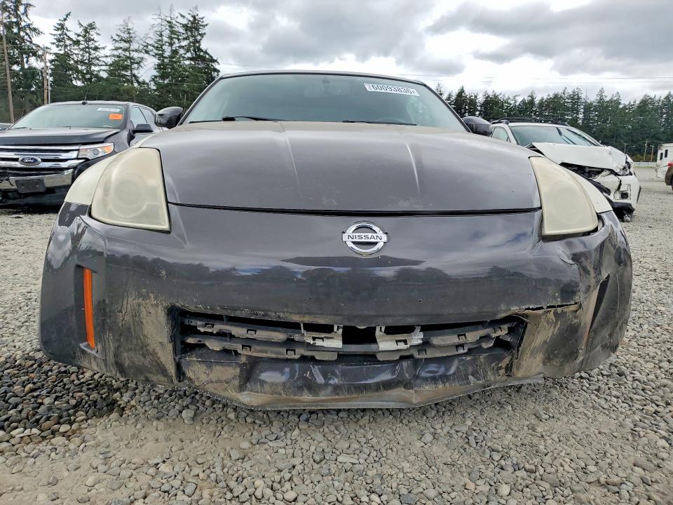 2006 Nissan 350z VIN JN1AZ34D66M303653 COPART salvage auction — FRONT END, WA - BILL OF SALE, sold $850 on 2026-07-24 (photo 5)