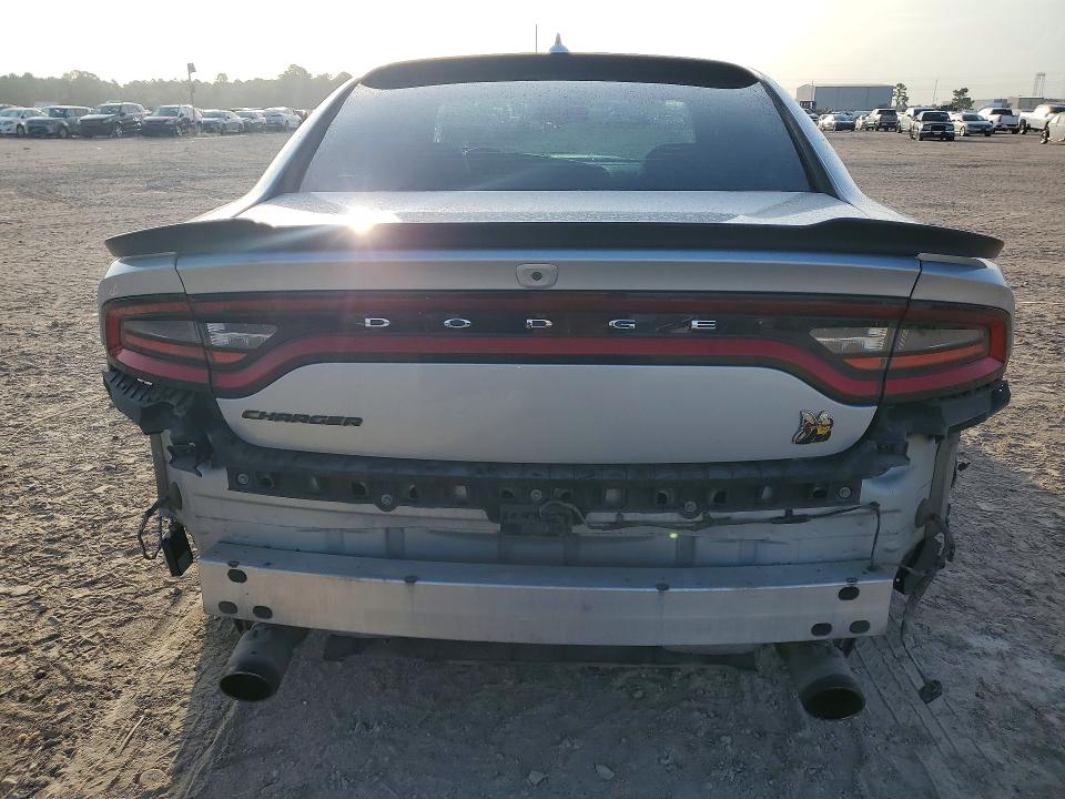 2019 Dodge Charger VIN 2C3CDXGJ9KH661781 COPART salvage auction — REAR END, TX - SALVAGE VEHICLE TITLE (P), sold $8,600 on 2026-07-28 (photo 6)
