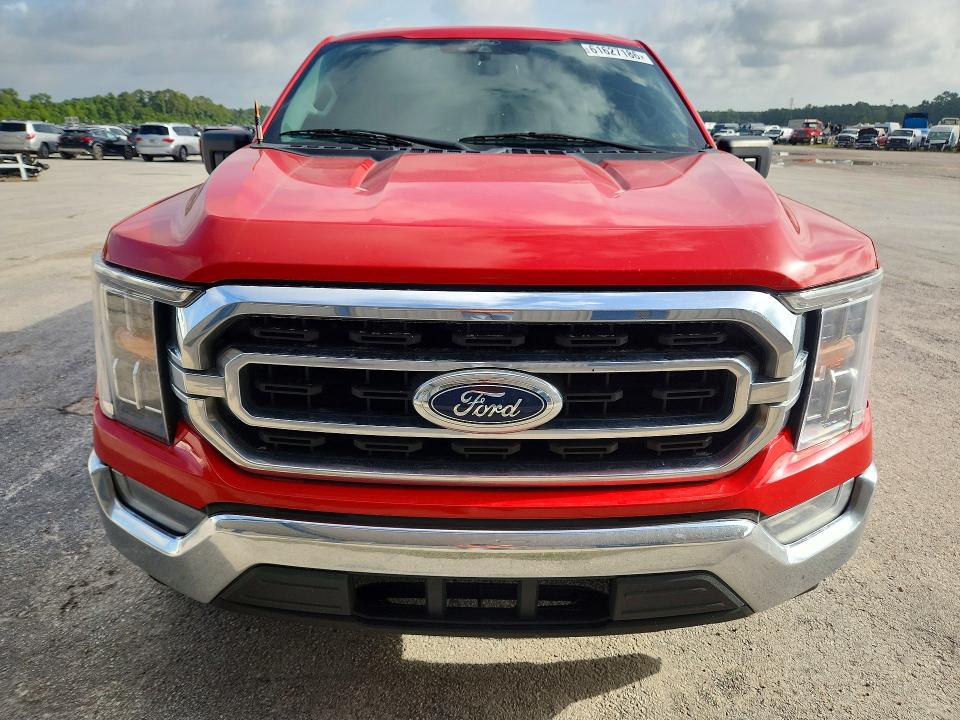 2022 Ford F-150 VIN 1FTEW1C54MKE38631 COPART salvage auction — DAMAGE HISTORY, TX - CERTIFICATE OF TITLE, sold $9,900 on 2026-07-29 (photo 5)