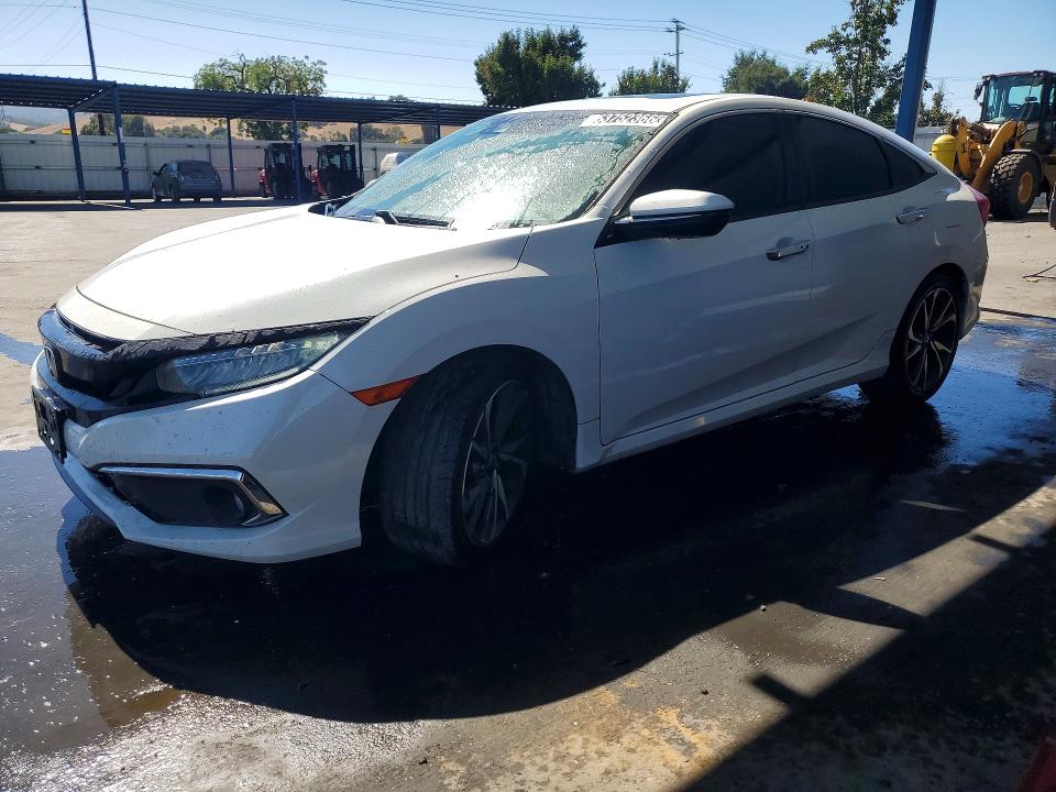 2021 Honda Civic VIN 2HGFC1F99MH700325 — COPART salvage auction photo