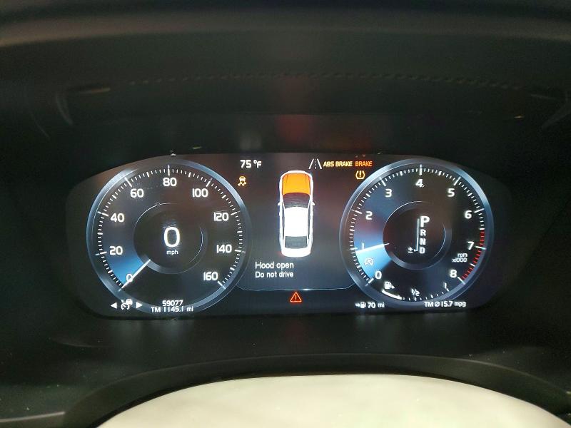 2018 Volvo S90 VIN LVY992MK0JP032324 COPART salvage auction — VANDALISM, Pa - Certificate Of Salvage, sold $2,050 on 2026-07-27 (photo 9)