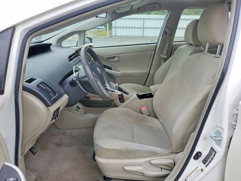 2011 Toyota Prius VIN JTDKN3DU4B5369300 COPART salvage auction — MECHANICAL, Mt - Certificate Of Title, sold $1,500 on 2026-07-27 (photo 7)