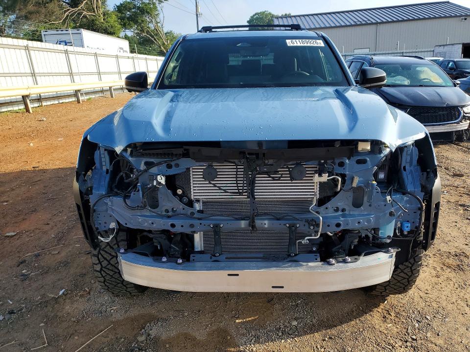 2025 Toyota 4runner VIN JTEVA5BR3S5062313 COPART salvage auction — FRONT END, Ga - Cert Of Title-Salvage, sold $33,000 on 2026-07-17 (photo 5)