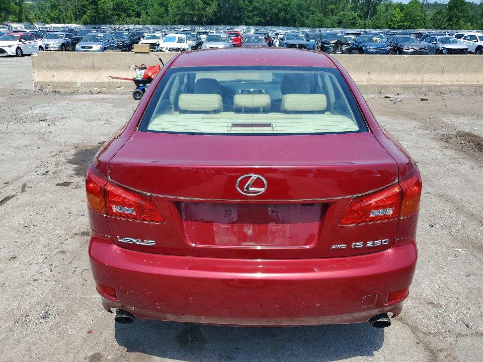 2006 Lexus Is 250 VIN JTHCK262962008265 COPART salvage auction — SIDE, Ny - Mv-907A Salvage Certificate, sold $3,000 on 2026-07-07 (photo 6)