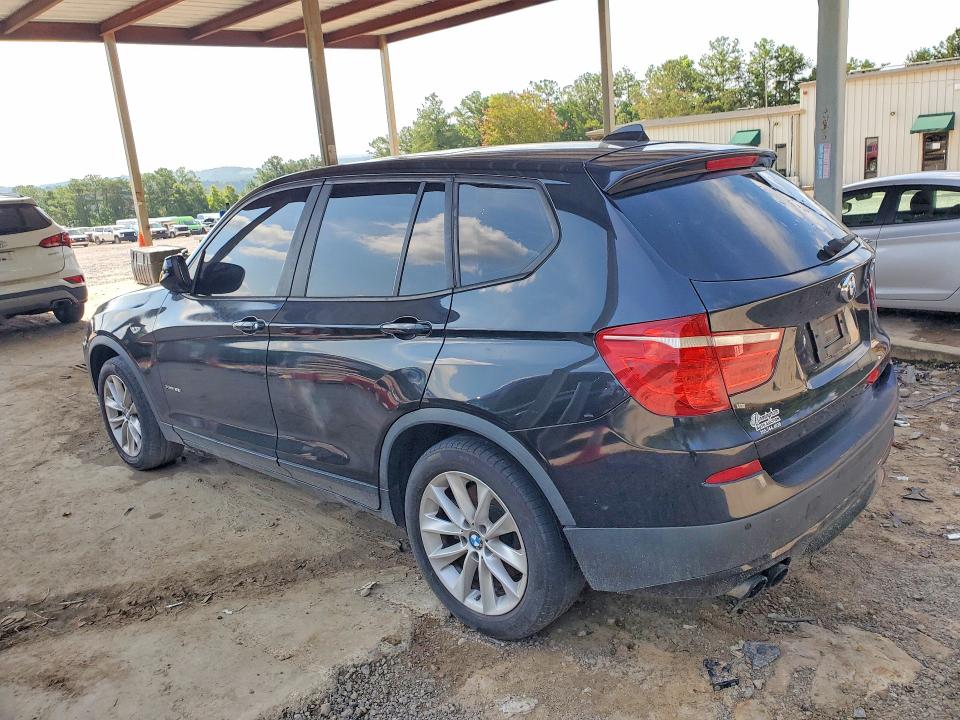 2013 BMW X3 VIN 5UXWX9C55D0A24206 COPART salvage auction — MECHANICAL, Al - Certificate Of Title (P), sold $2,650 on 2026-07-28 (photo 2)