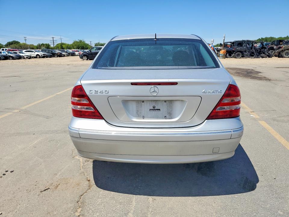 2005 Mercedes-benz C-klasse VIN WDBRF81J05F615999 COPART salvage auction — FRONT END, Id - Certificate Of Title, sold $550 on 2026-07-09 (photo 6)
