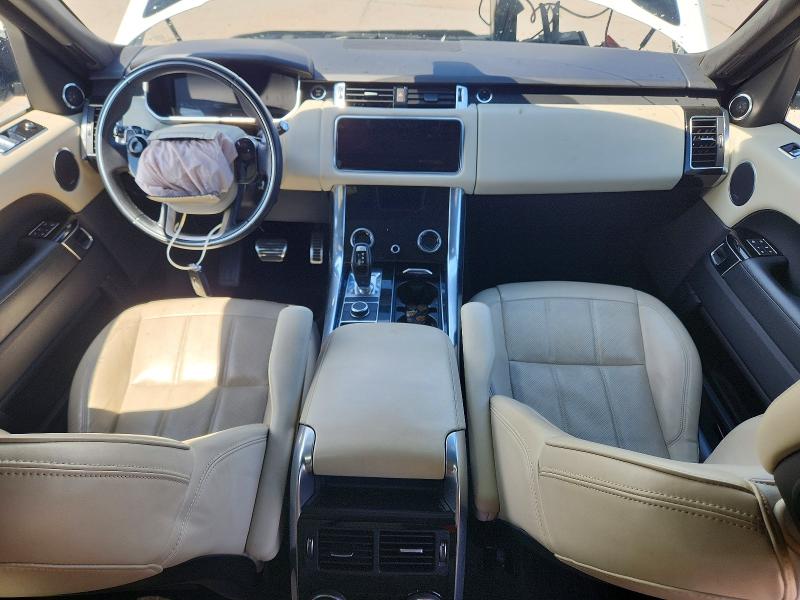 2022 Land rover Range rover sport VIN SALWR2SU3NA206841 COPART salvage auction — FRONT END, La - Cert Of Title-Salvage, sold $9,700 on 2026-08-19 (photo 8)