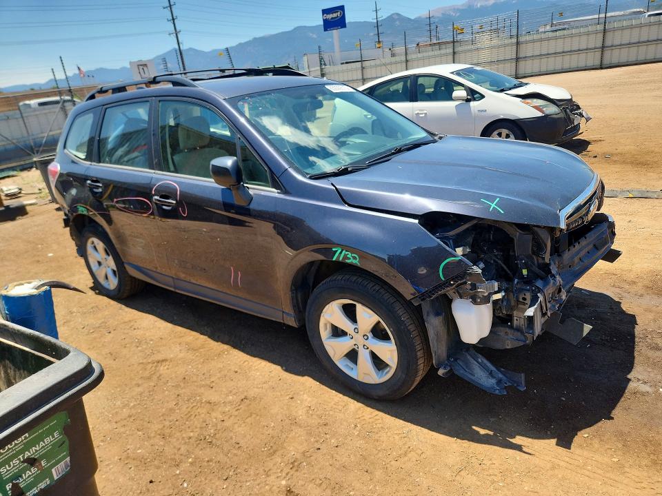 2016 Subaru Forester VIN JF2SJABC6GH536659 COPART salvage auction — FRONT END, Co - Dis/Dlr/Exp Only Clean Title, sold $2,950 on 2026-07-08 (photo 4)