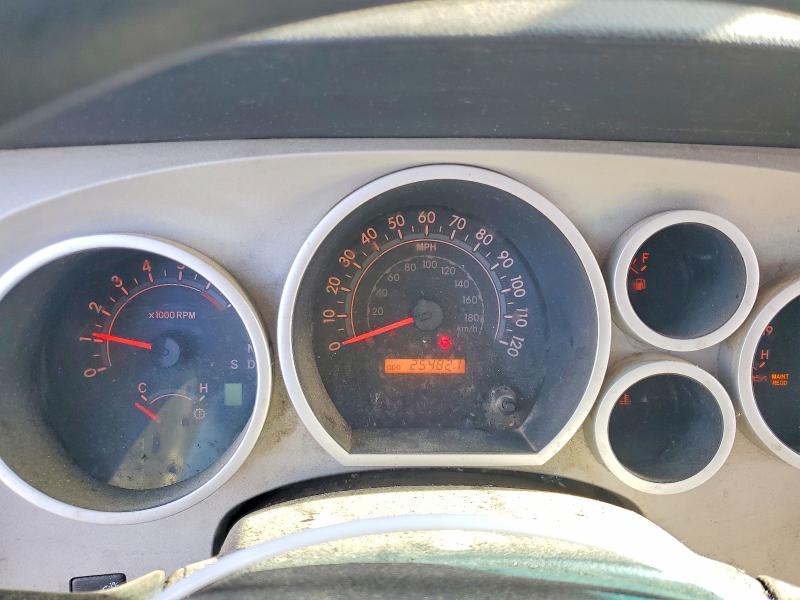 2007 Toyota Tundra VIN 5TBEV54187S457484 COPART salvage auction — SIDE, CA - SALVAGE CERTIFICATE, sold $3,300 on 2026-07-09 (photo 9)