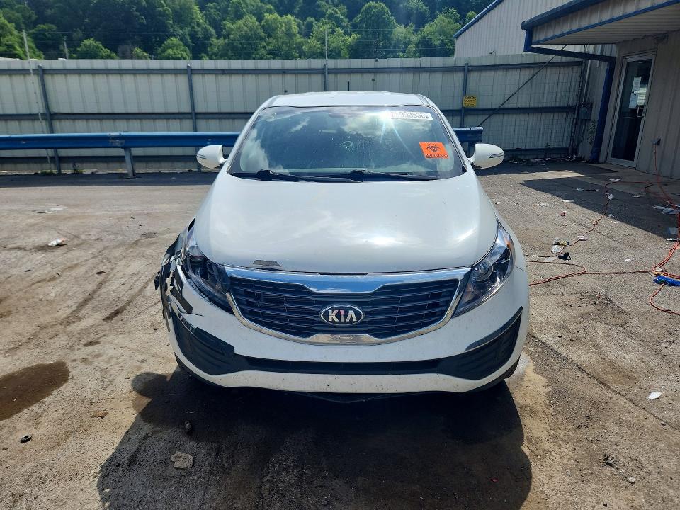 2013 Kia Sportage VIN KNDPBCA23D7380815 COPART salvage auction — FRONT END, Pa - Certificate Of Salvage, sold $1,750 on 2026-07-16 (photo 5)