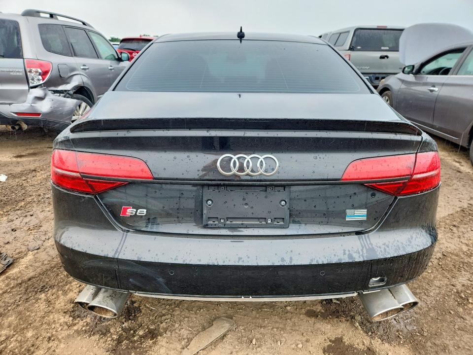 2015 Audi S8 VIN WAUK2AFD5FN015248 COPART salvage auction — REAR END, Tx - Dealer Only Salvage Title, sold $4,150 on 2026-09-08 (photo 6)