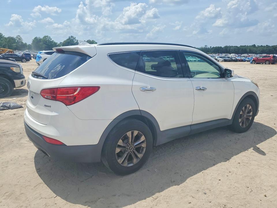 2014 Hyundai Santa fe VIN 5XYZU3LB1EG220582 COPART salvage auction — MINOR DENT/SCRATCHES, Fl - Certificate Of Title, sold $2,050 on 2026-07-31 (photo 3)