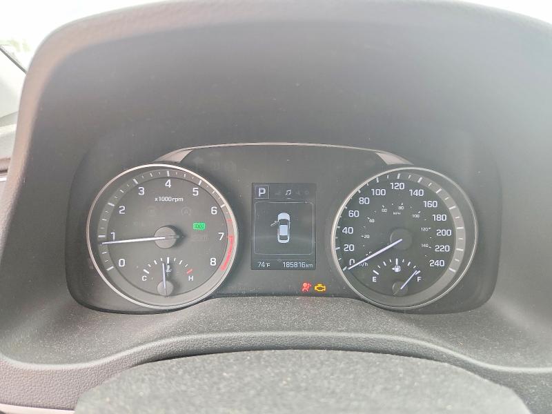 2017 Hyundai Elantra VIN KMHD84LF5HU375724 COPART salvage auction — SIDE, ON - PERMIT NO BRAND - UNFIT, sold $1,750 on 2026-07-28 (photo 9)
