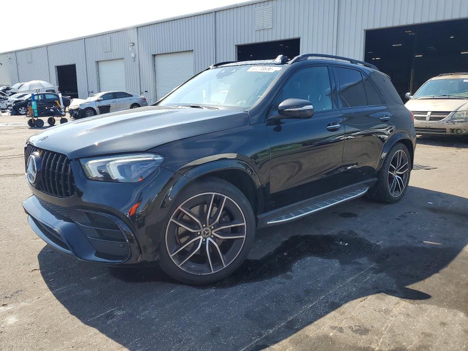 2020 Mercedes-benz Gle VIN 4JGFB8GB4LA177736 COPART salvage auction — FRONT END, Fl - Certificate Of Title (P), sold $33,000 on 2026-08-03 (photo 1)
