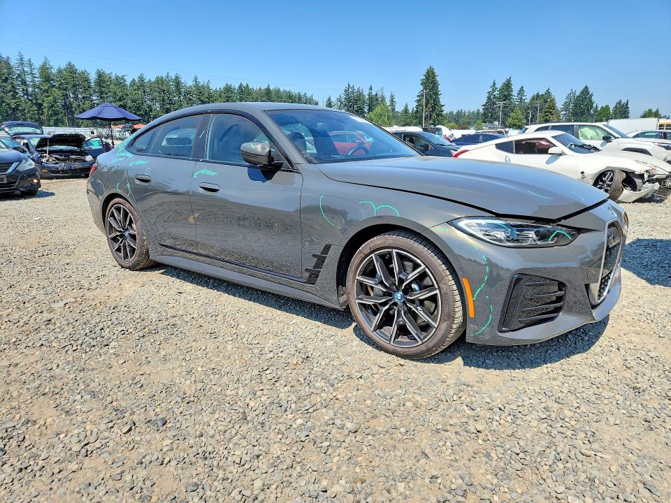 2024 BMW I4 VIN WBY83FB04RFS13651 COPART salvage auction — BURN, Wa - Bill Of Sale, sold $1,150 on 2026-07-24 (photo 4)