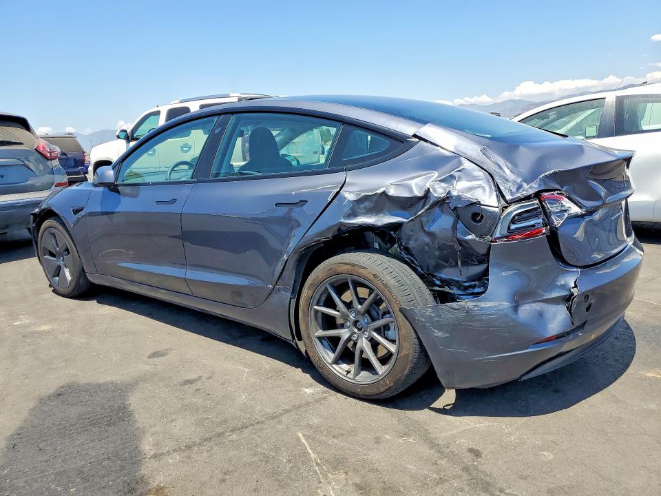 2023 Tesla Model 3 VIN 5YJ3E1EA0PF712946 COPART salvage auction — REAR END, CA - SALVAGE CERTIFICATE, sold $6,400 on 2026-07-29 (photo 2)