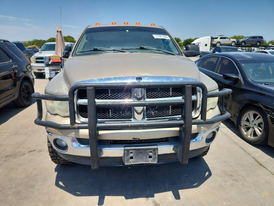 2004 Dodge Ram 2500 VIN 3D7KU28C64G100893 COPART salvage auction — NORMAL WEAR, TX - CERTIFICATE OF TITLE (P), sold $3,900 on 2026-08-13 (photo 5)