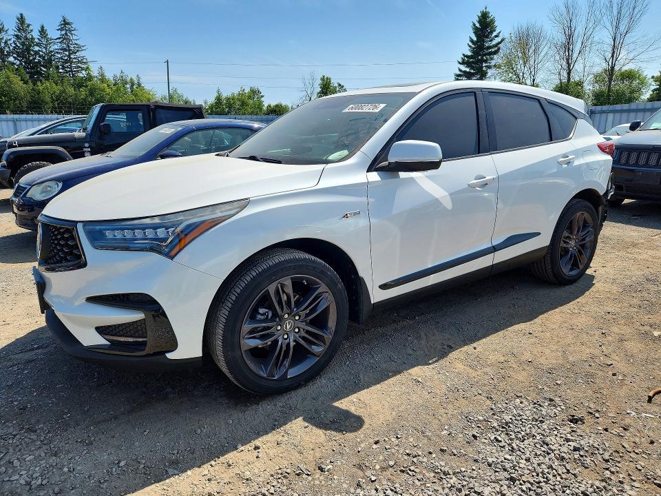 2020 Acura Rdx VIN 5J8TC2H62LL800912 — COPART salvage auction photo